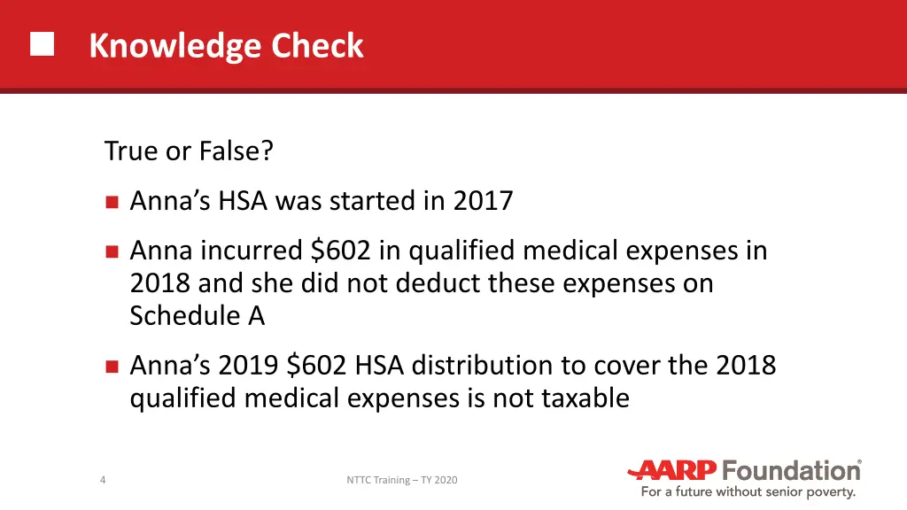 knowledge check