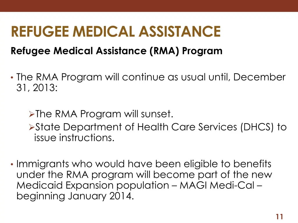 refugee medical assistance refugee medical