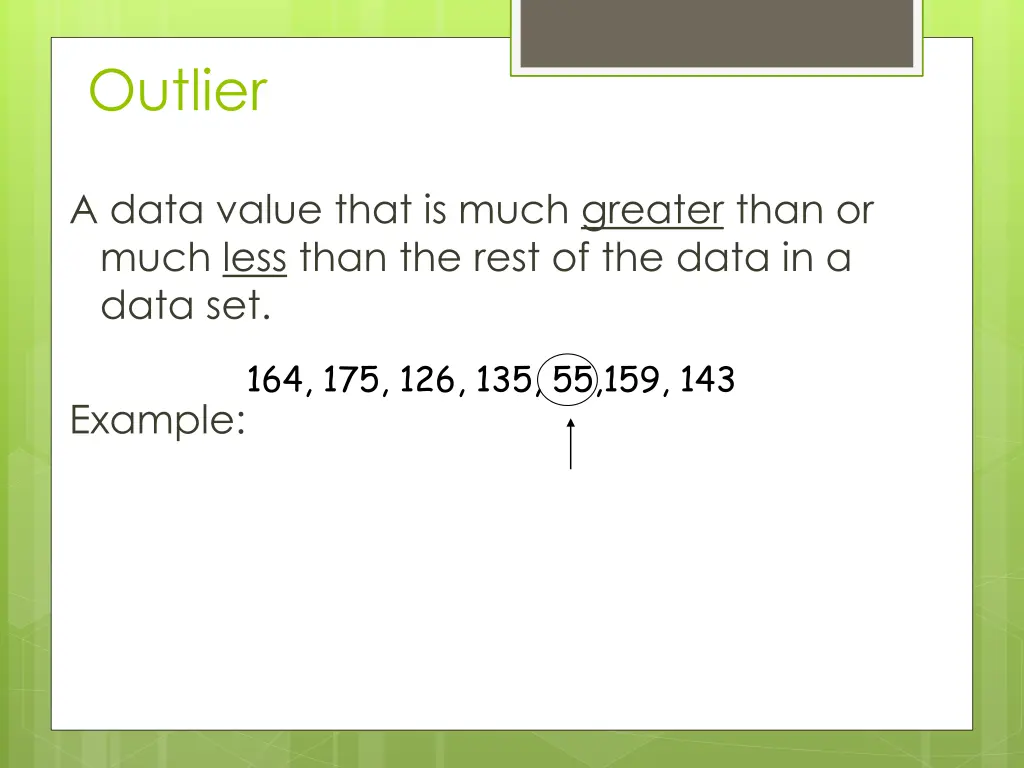 outlier