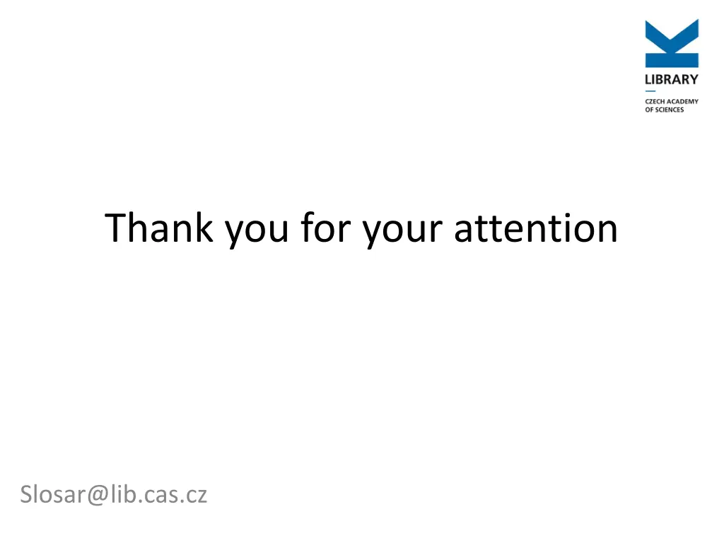 thank you for your attention