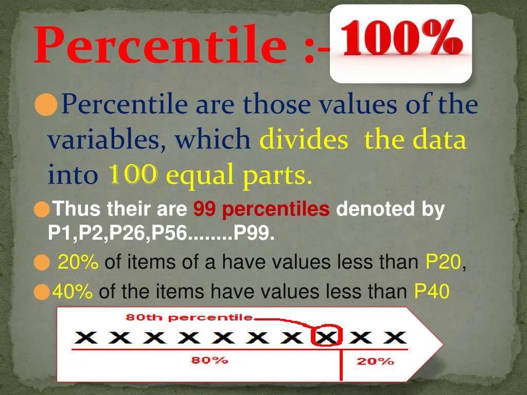percentile
