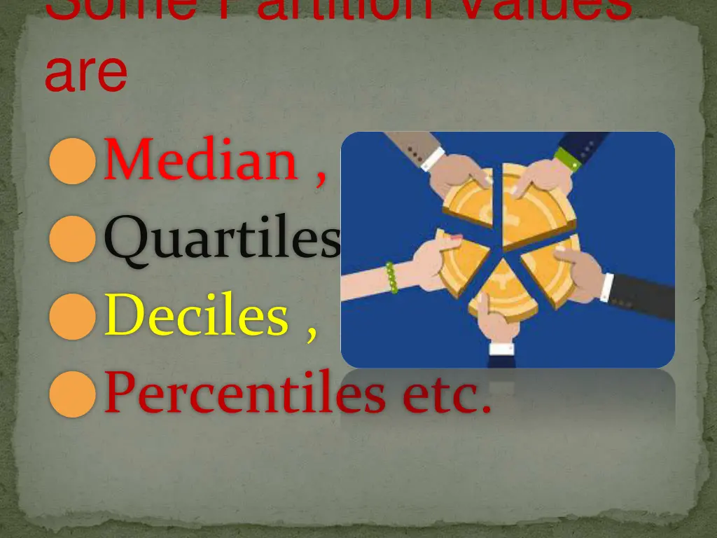 some partition values are