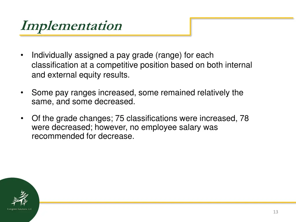 implementation