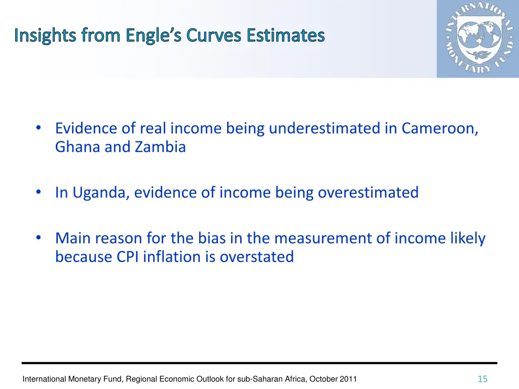 insights from engle s curves estimates