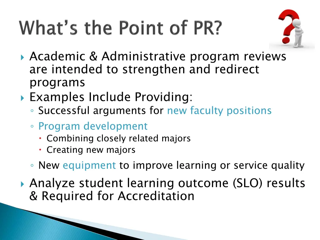 academic administrative program reviews