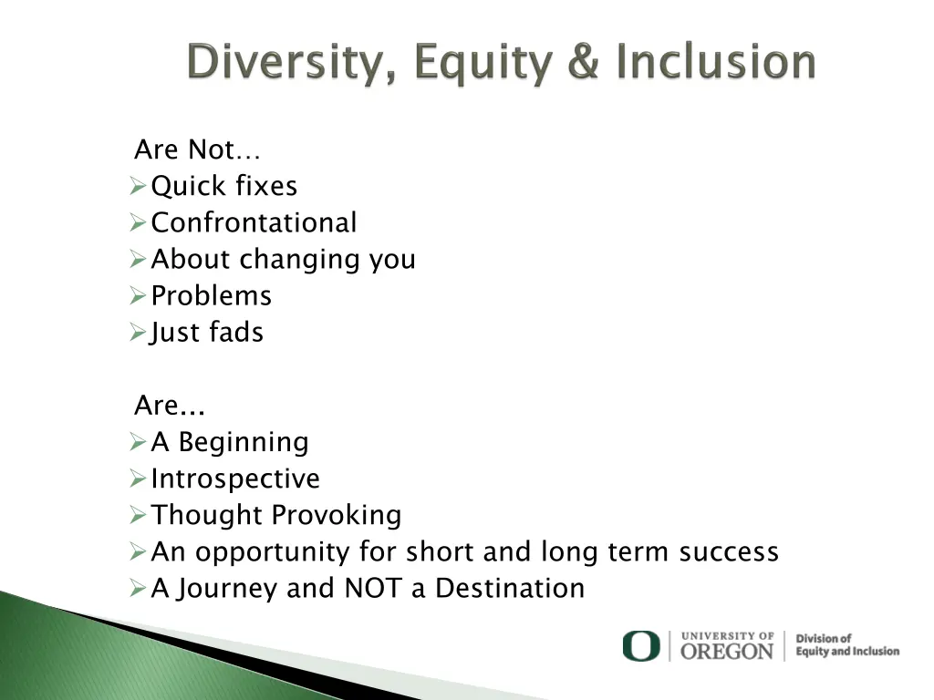 are not quick fixes confrontational about