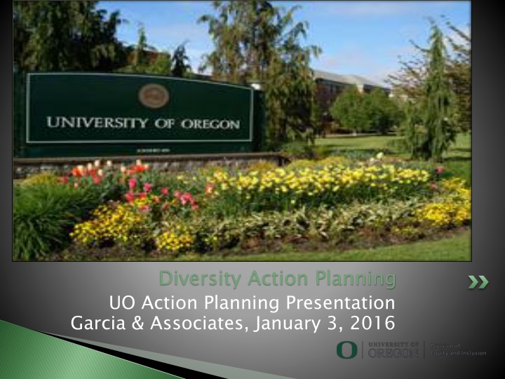 diversity action planning uo action planning