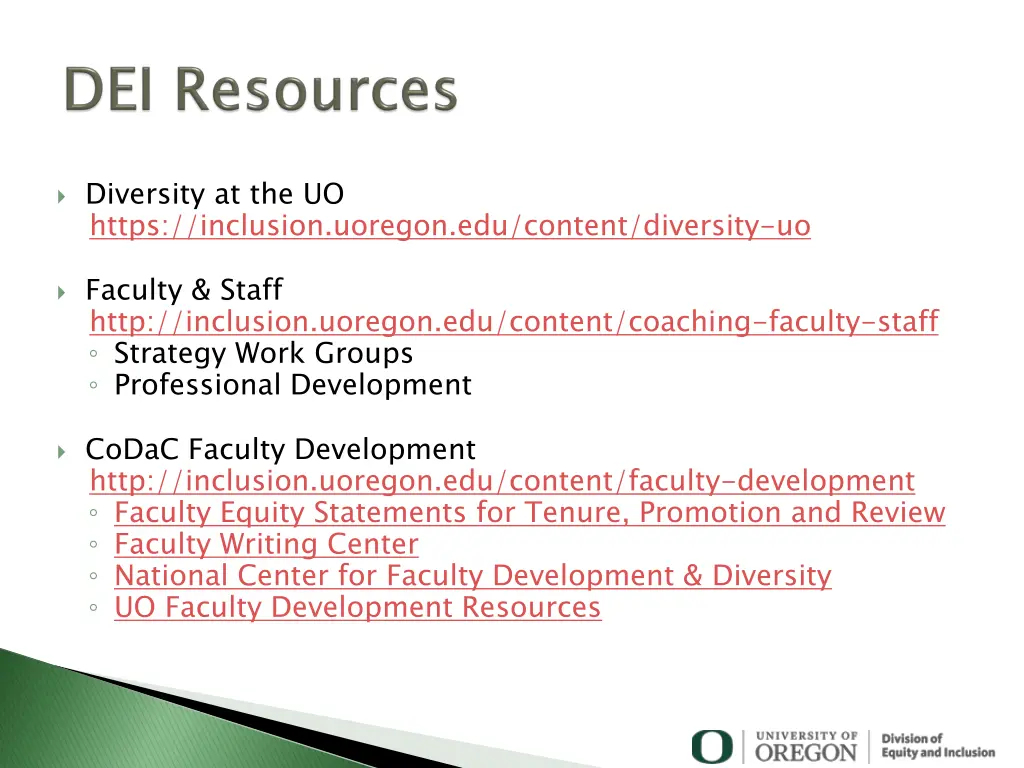 diversity at the uo https inclusion uoregon