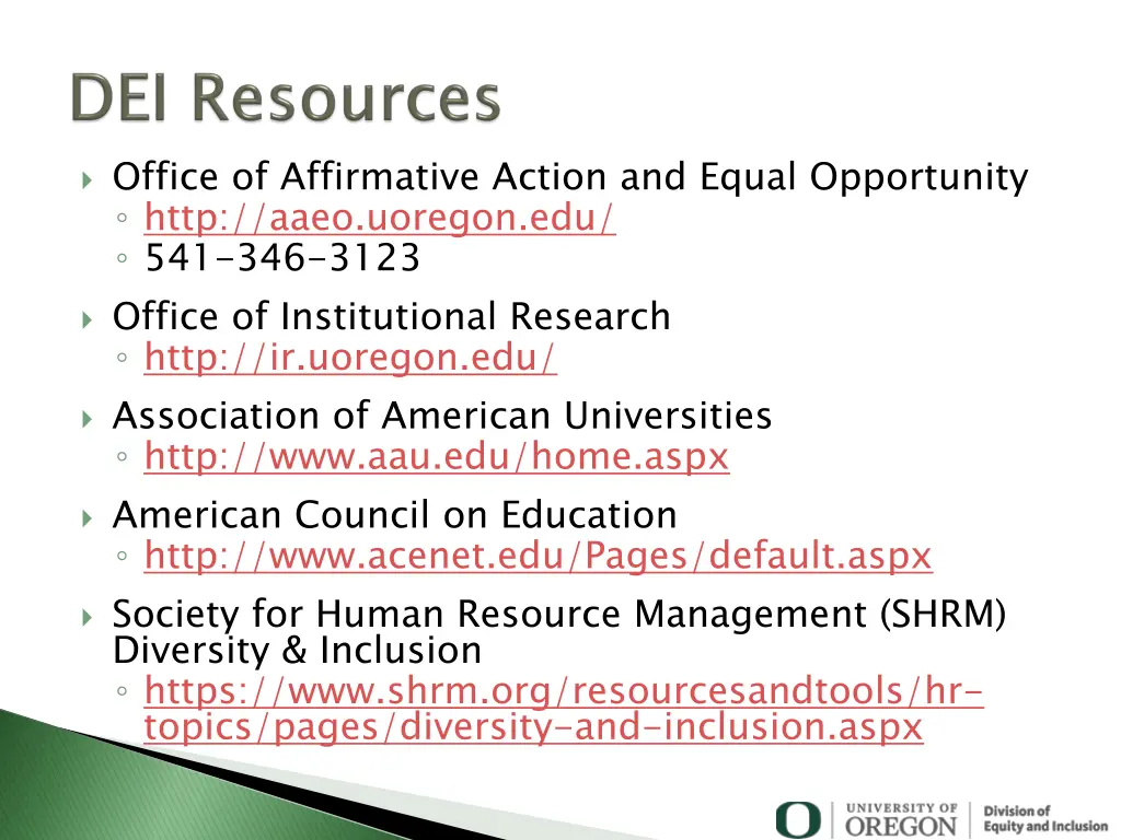 office of affirmative action and equal