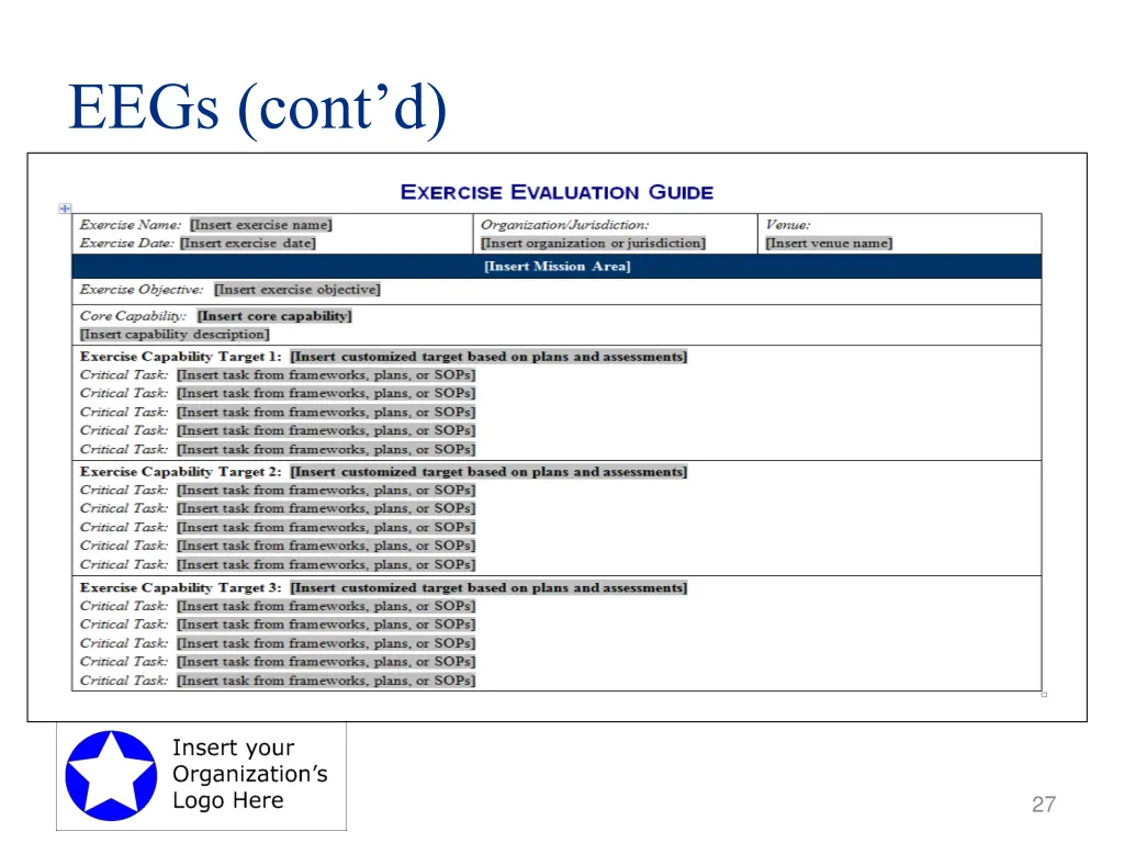 eegs cont d