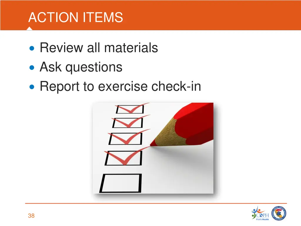 action items