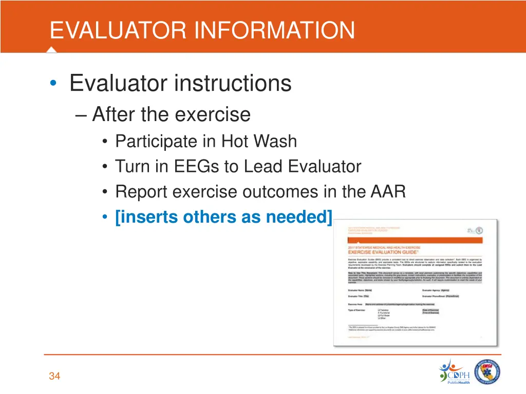evaluator information 1