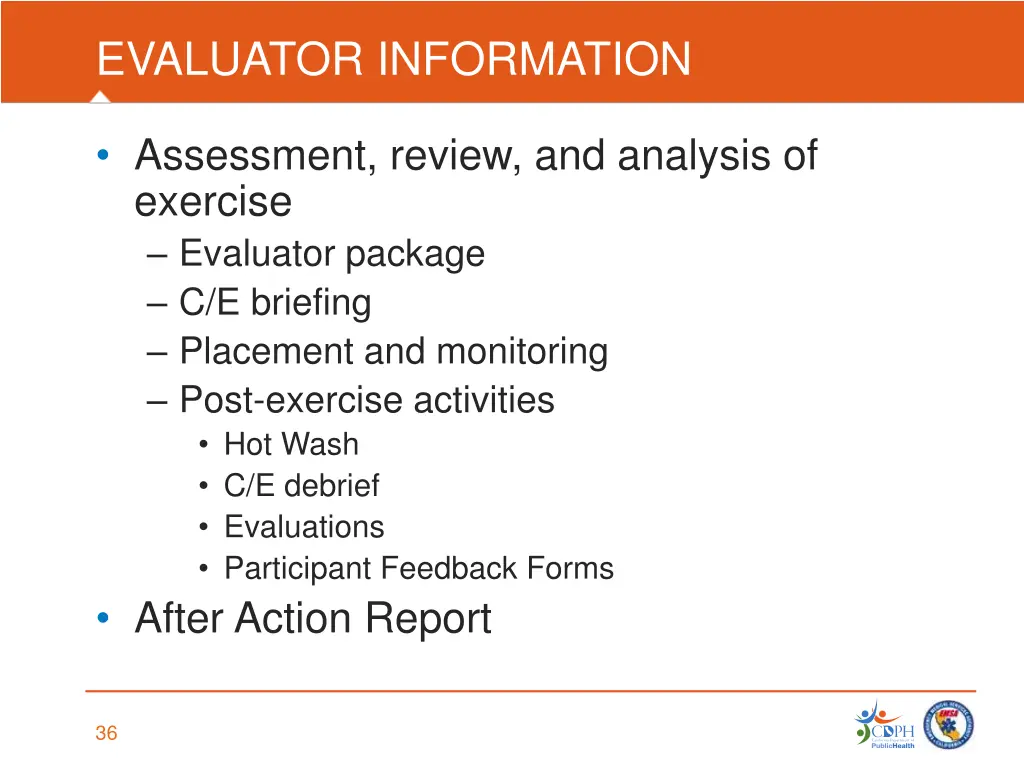 evaluator information 3