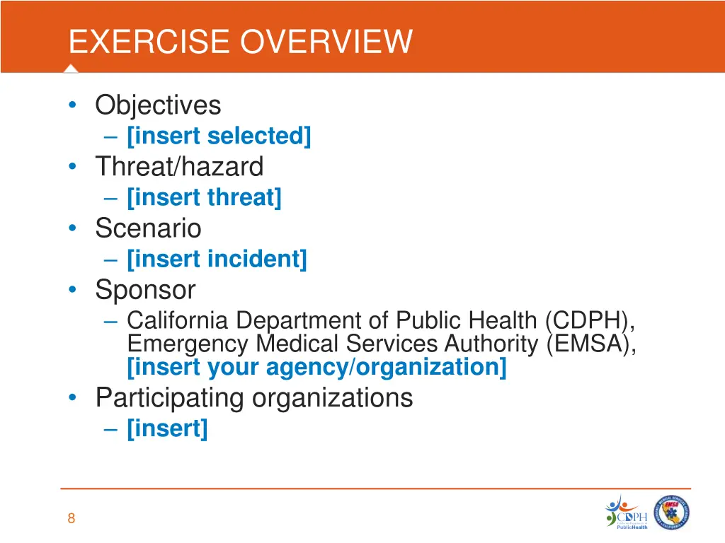 exercise overview 1