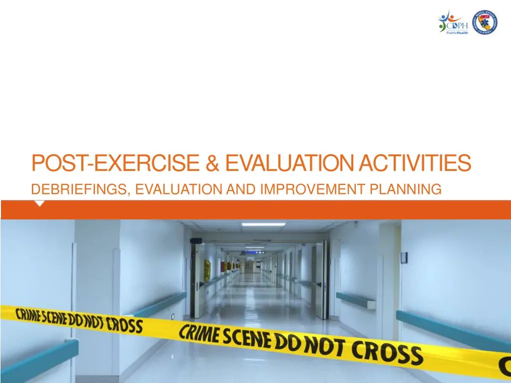 post exercise evaluation activities debriefings