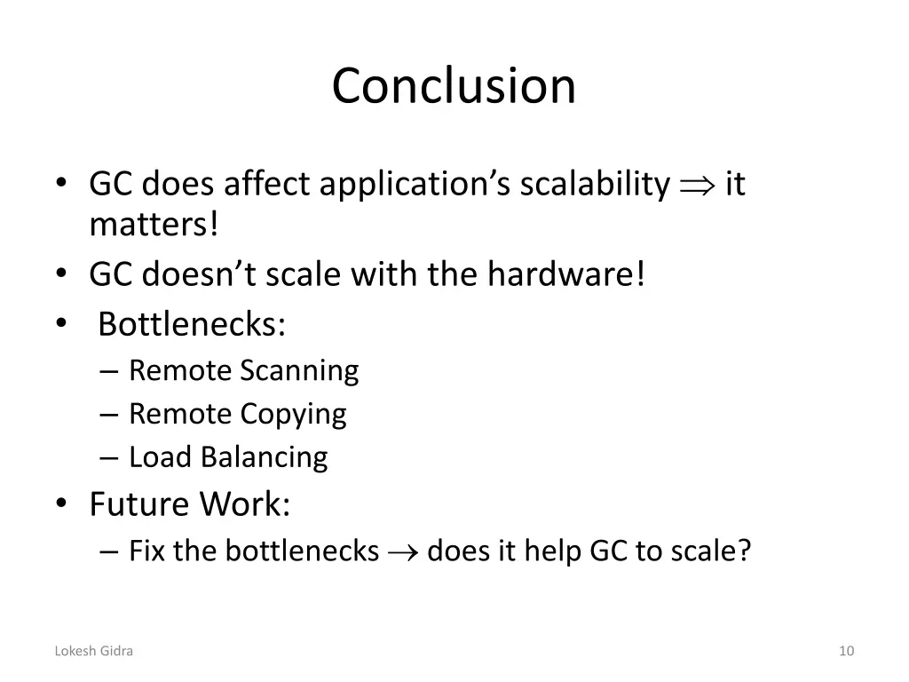 conclusion