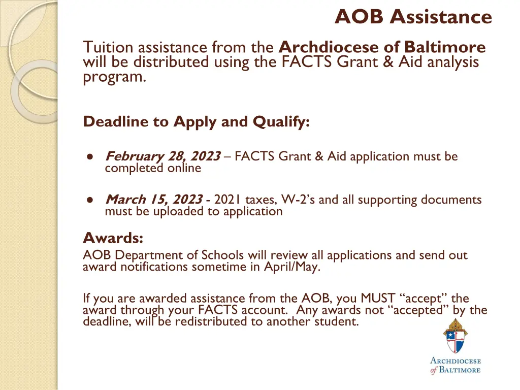 aob assistance