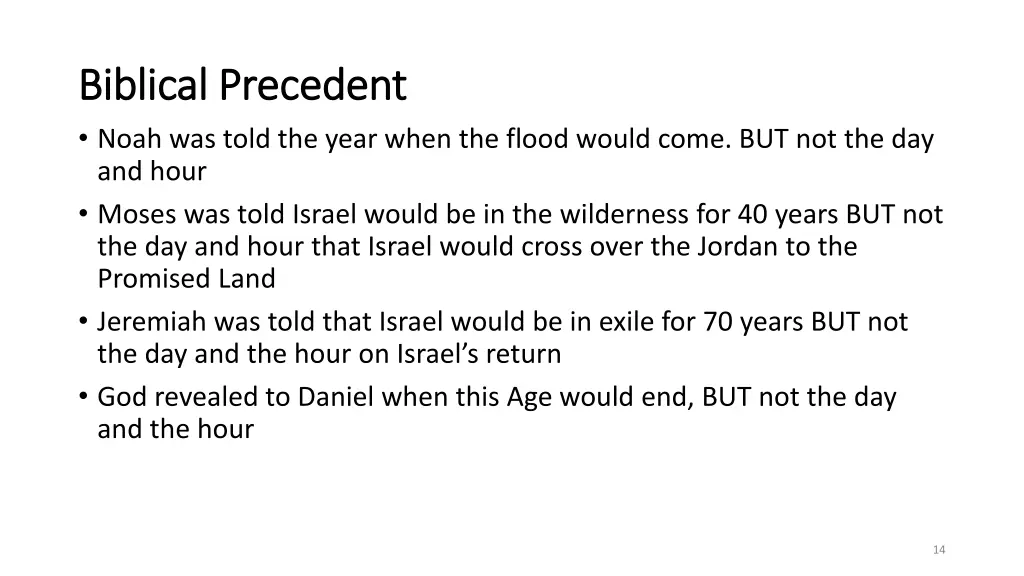 biblical precedent biblical precedent noah