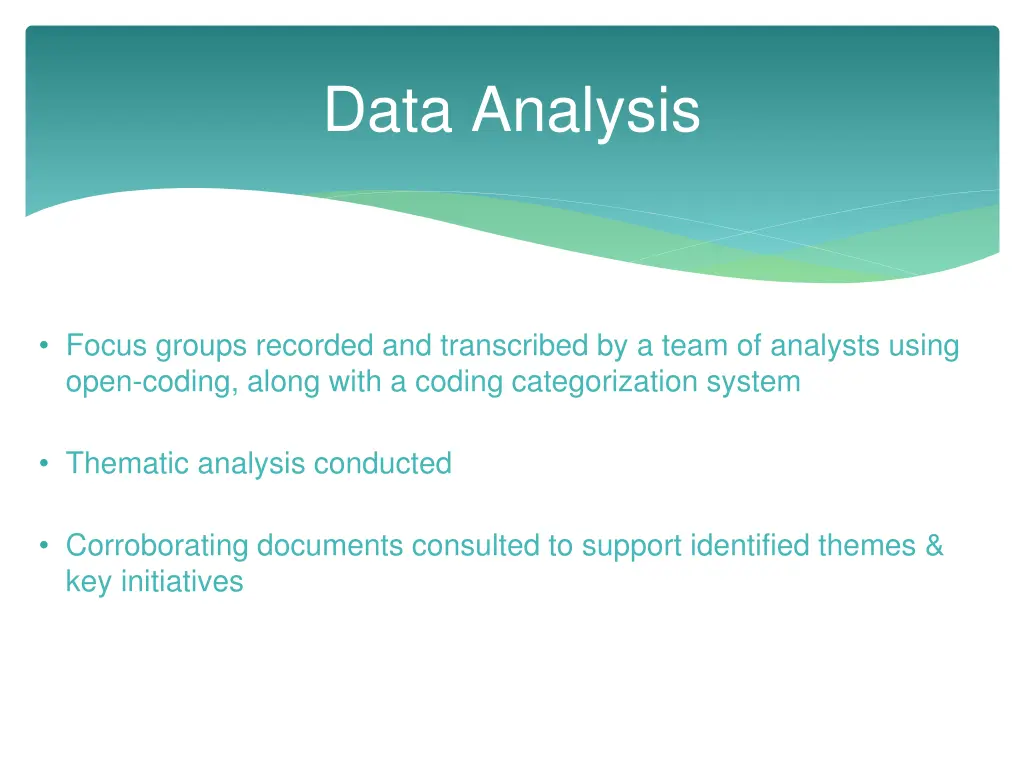 data analysis