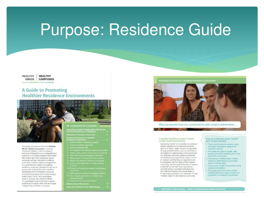 purpose residence guide