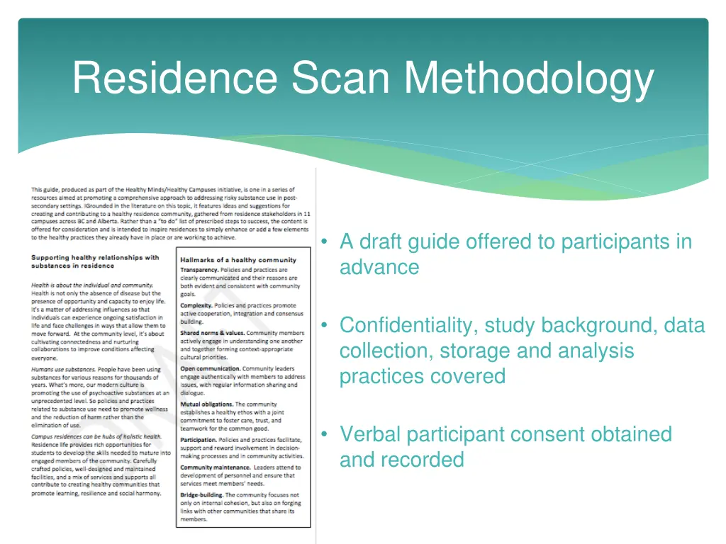 residence scan methodology 1