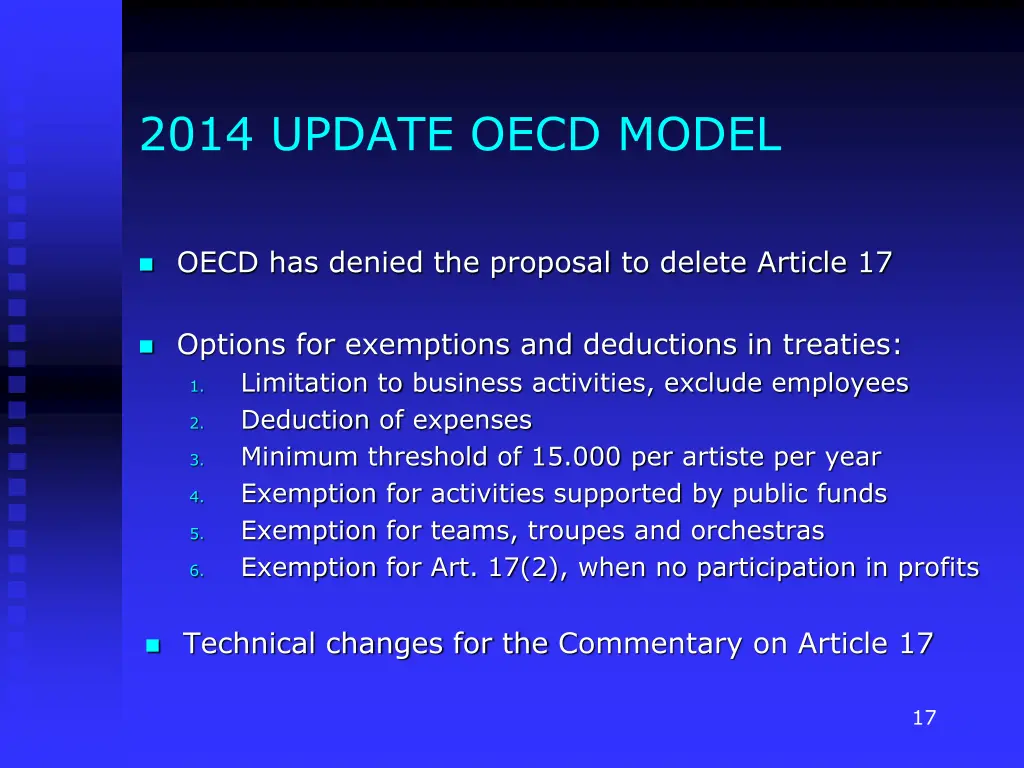 2014 update oecd model