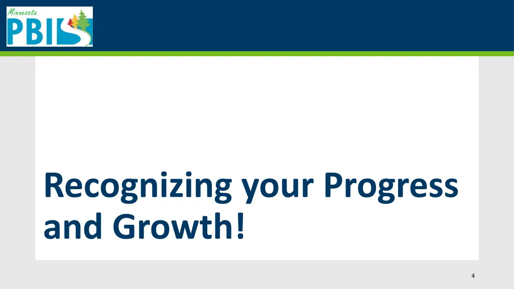 recognizing your progress and growth