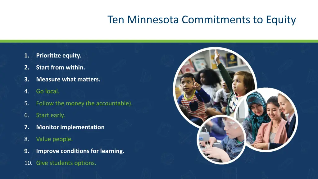 ten minnesota commitments to equity