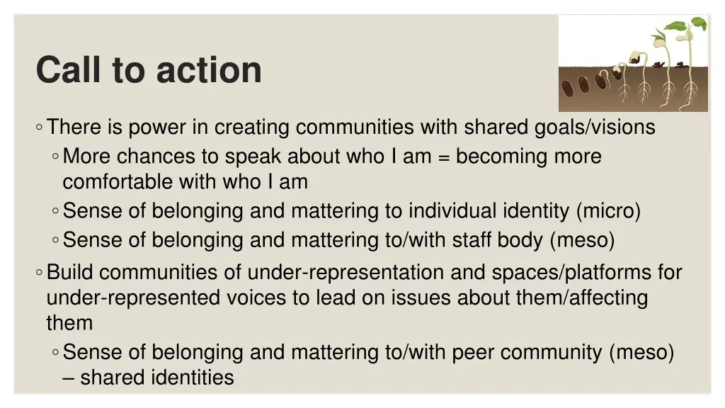 call to action