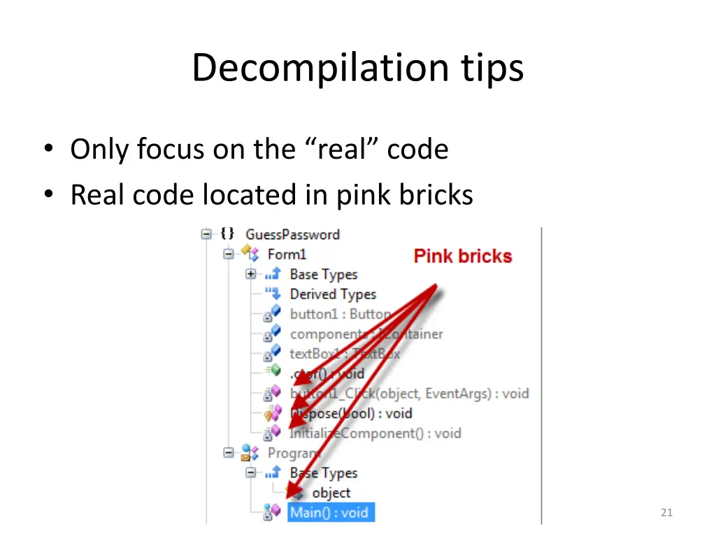 decompilation tips 1