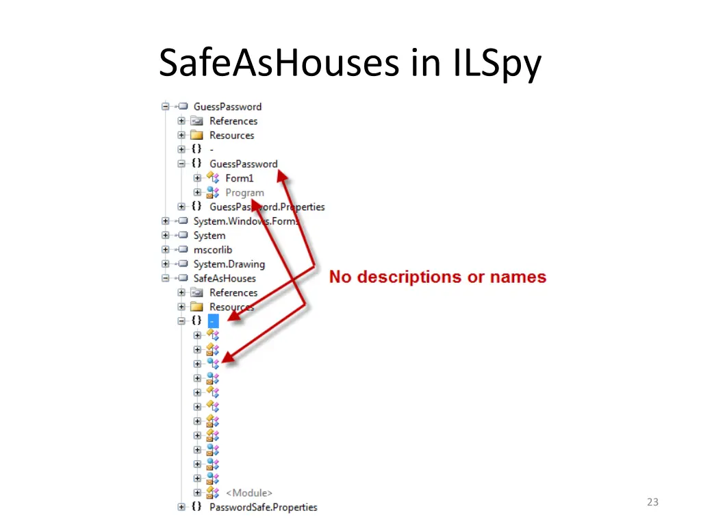 safeashouses in ilspy