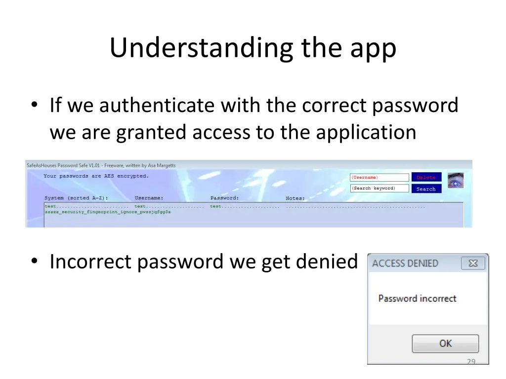 understanding the app 1