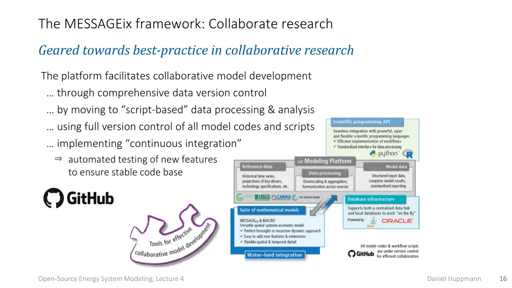 the messageix framework collaborate research