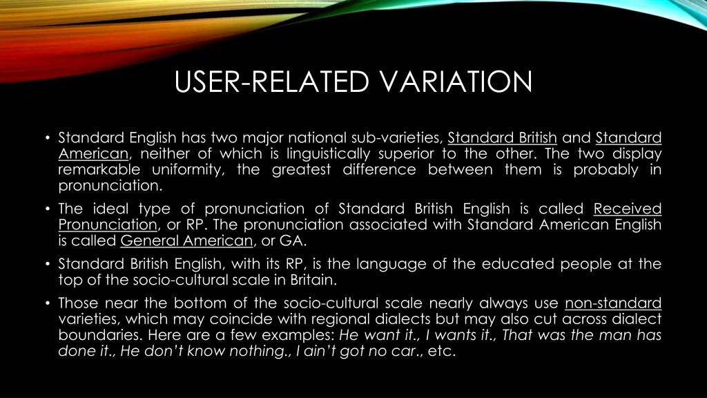 user related variation 2