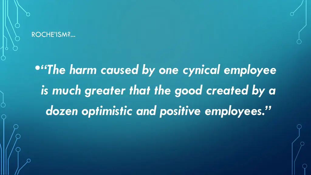 roche ism