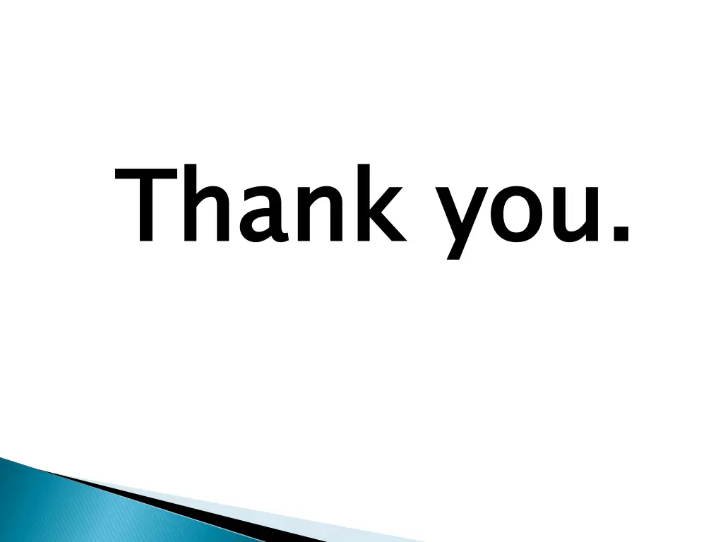 thank you