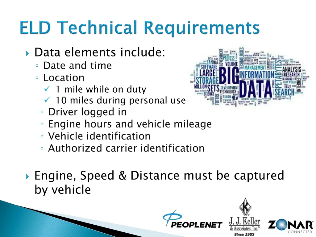 data elements include date and time location