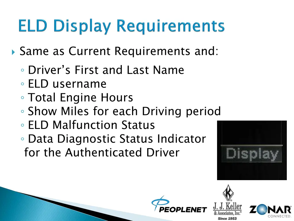 same as current requirements and driver s first