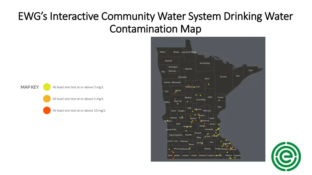 ewg s interactive community water system drinking