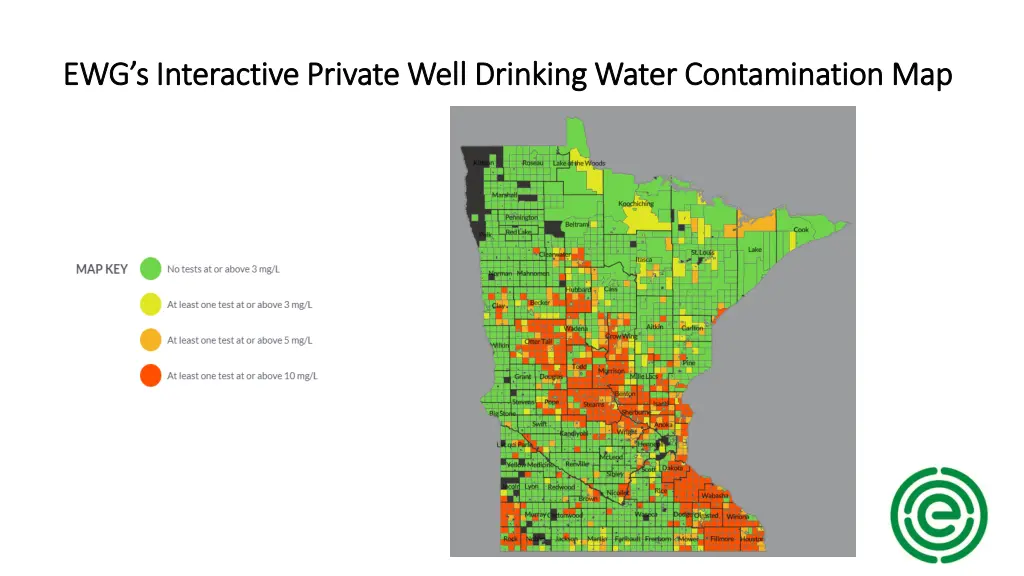 ewg s interactive private well drinking water