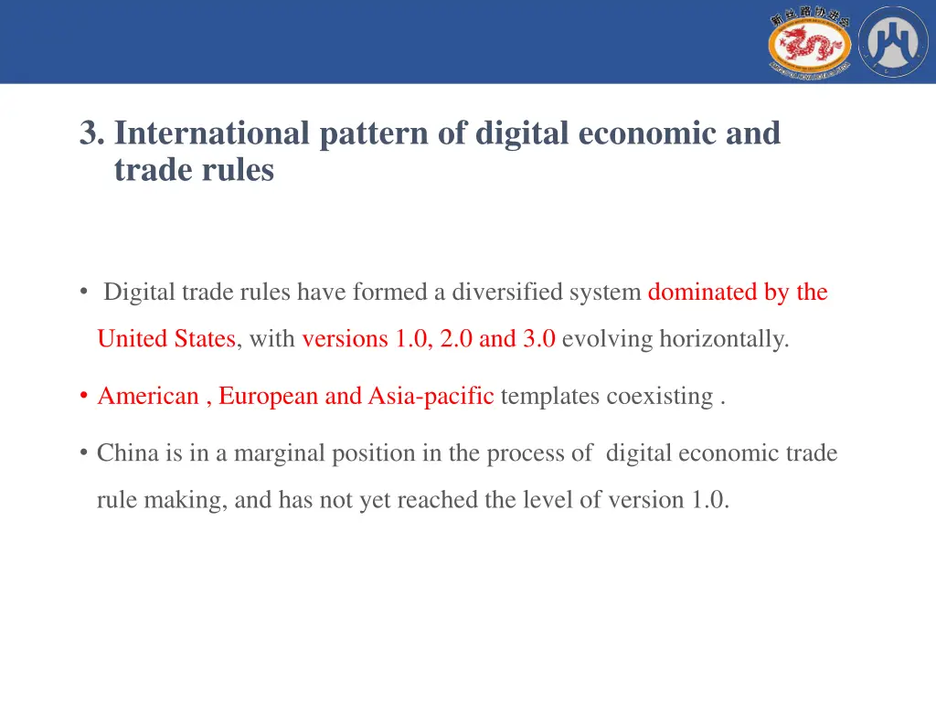 3 international pattern of digital economic