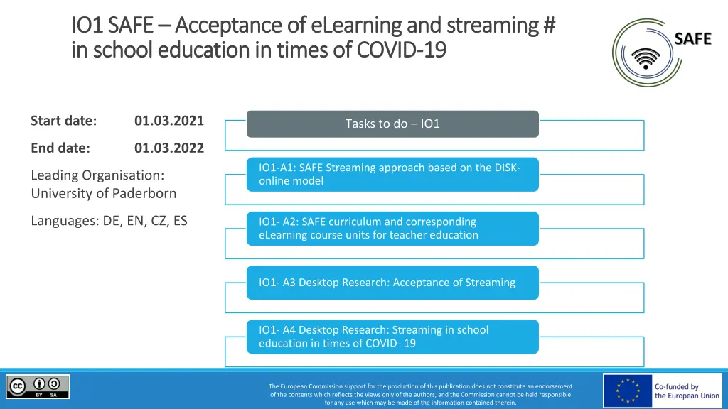 io1 safe io1 safe acceptance of elearning