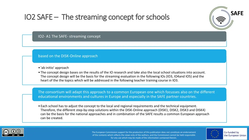 io2 safe io2 safe the streaming concept