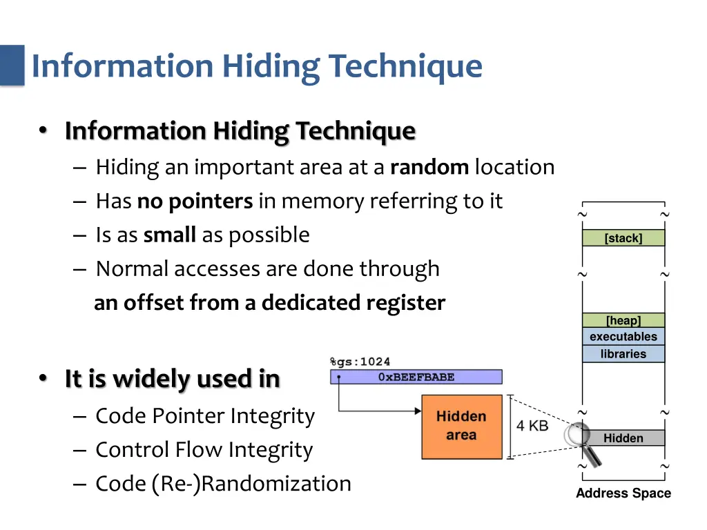 information hiding technique