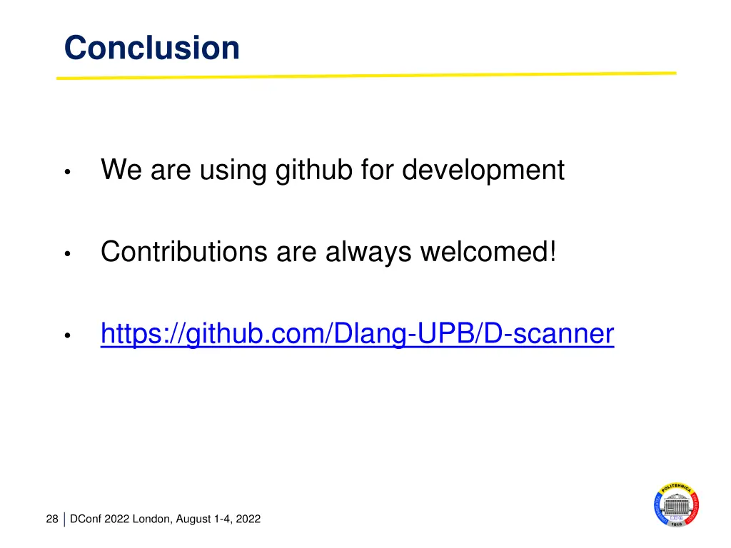conclusion