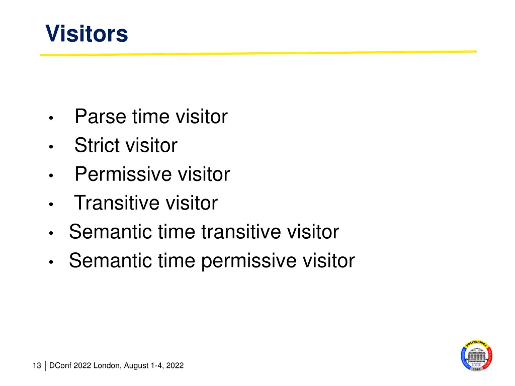 visitors