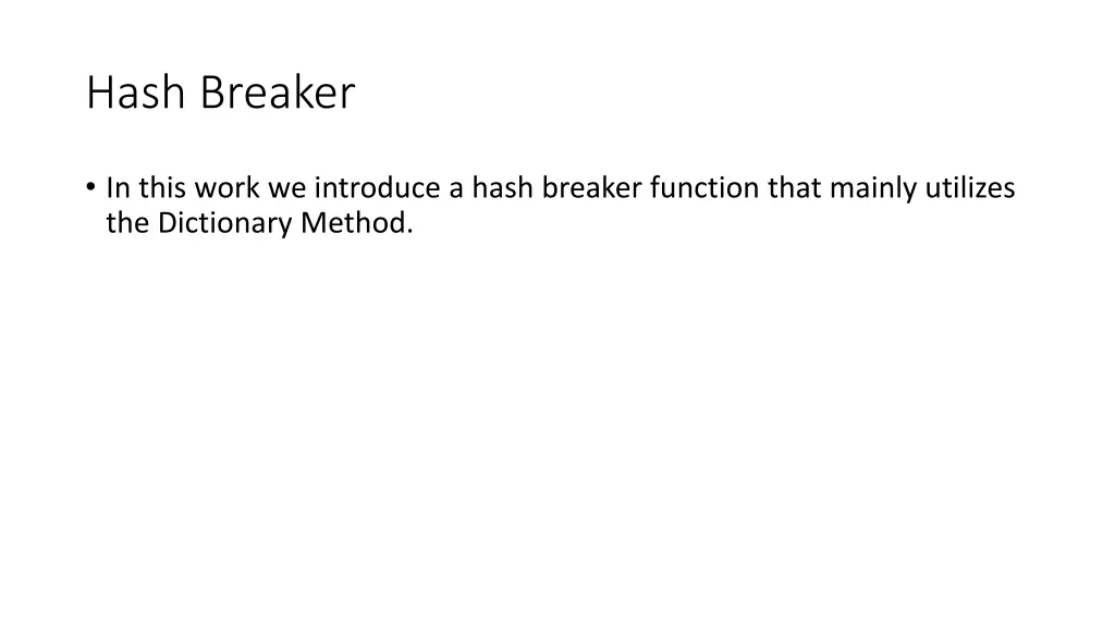 hash breaker 1
