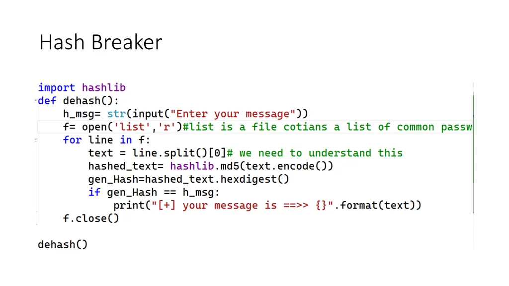 hash breaker 2
