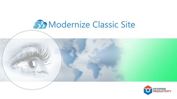 modernize classic site