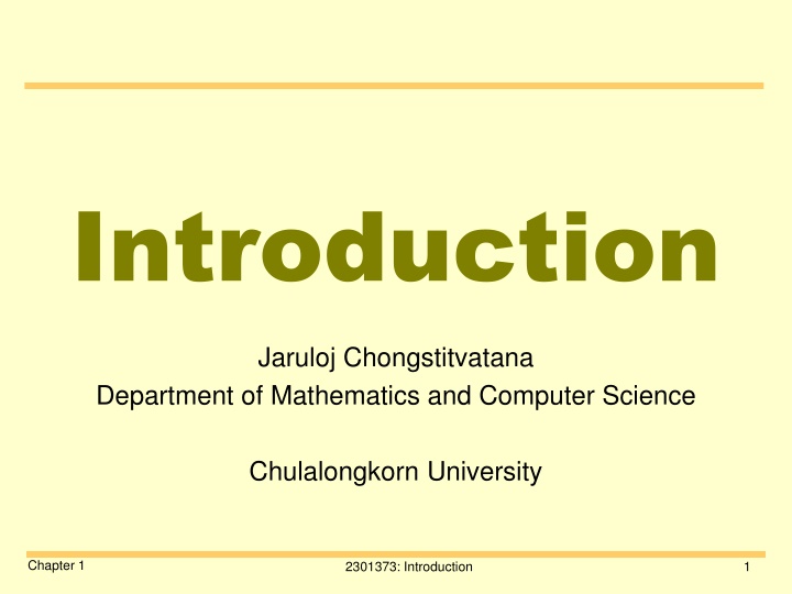 introduction